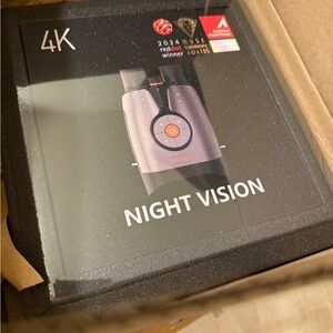 Night Vision Device with Black and Gray Finish